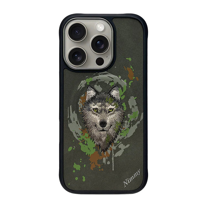 Wild Embroidery Case With MagSafe For iPhone