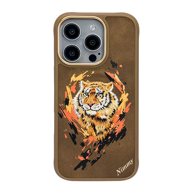 Wild Embroidery Case With MagSafe For iPhone