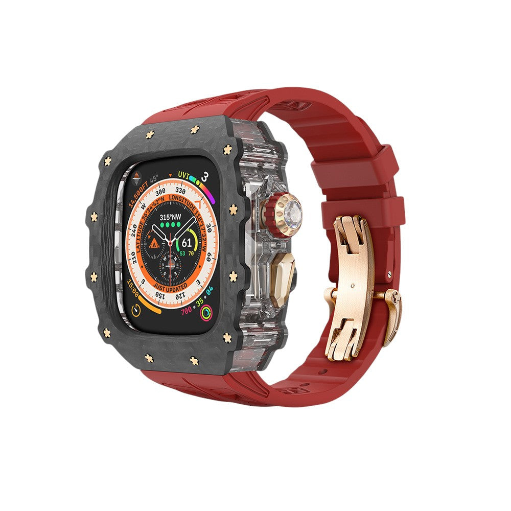 GLACIUM CF Series Watch Case 46mm (Rose Gold)