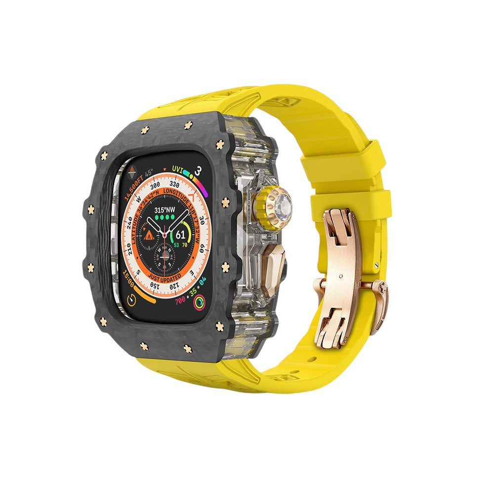 GLACIUM CF Series Watch Case 44/45mm (Rose Gold)