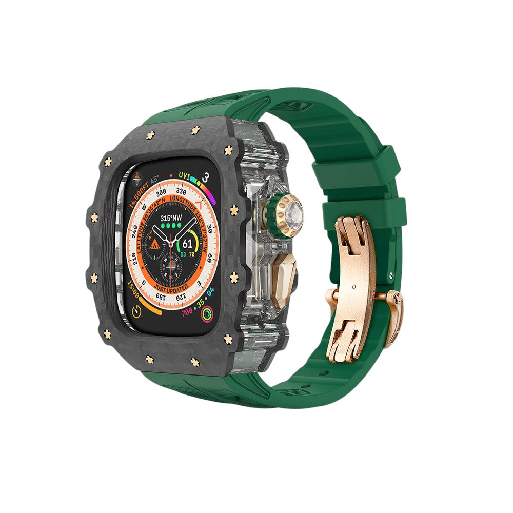 GLACIUM CF Series Watch Case 46mm (Rose Gold)