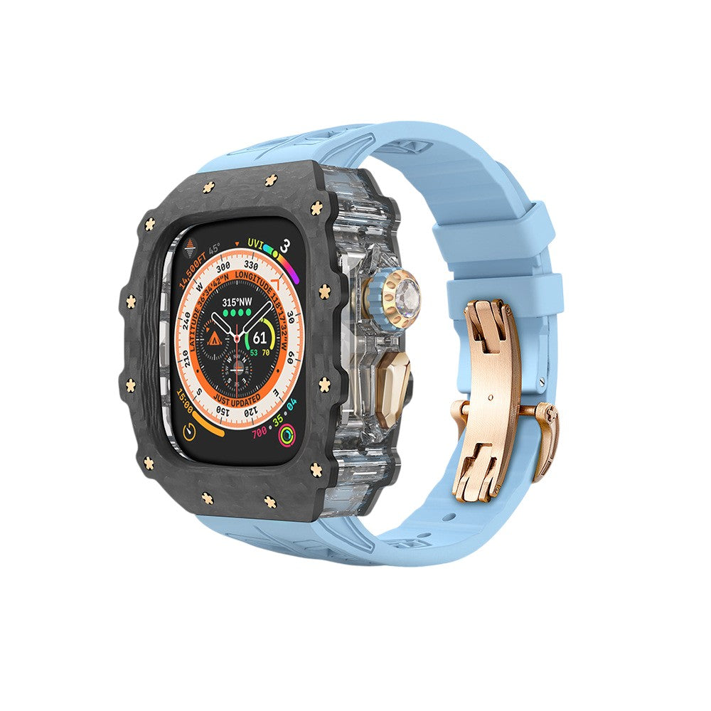 GLACIUM CF Series Watch Case 46mm (Rose Gold)