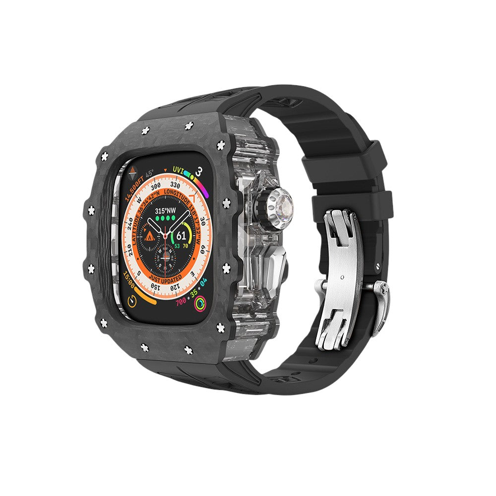 GLACIUM CF Series Watch Case 45mm (Silver)