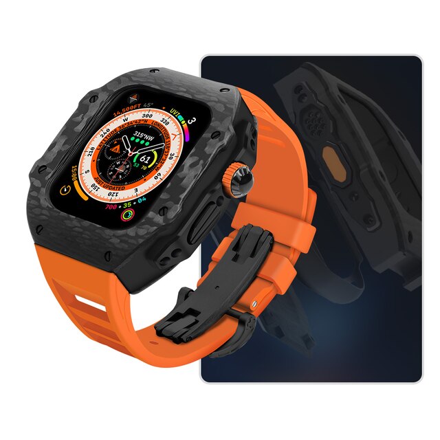 Auriglo Style Luxury CARBON FIBRE CASE(44-45MM)