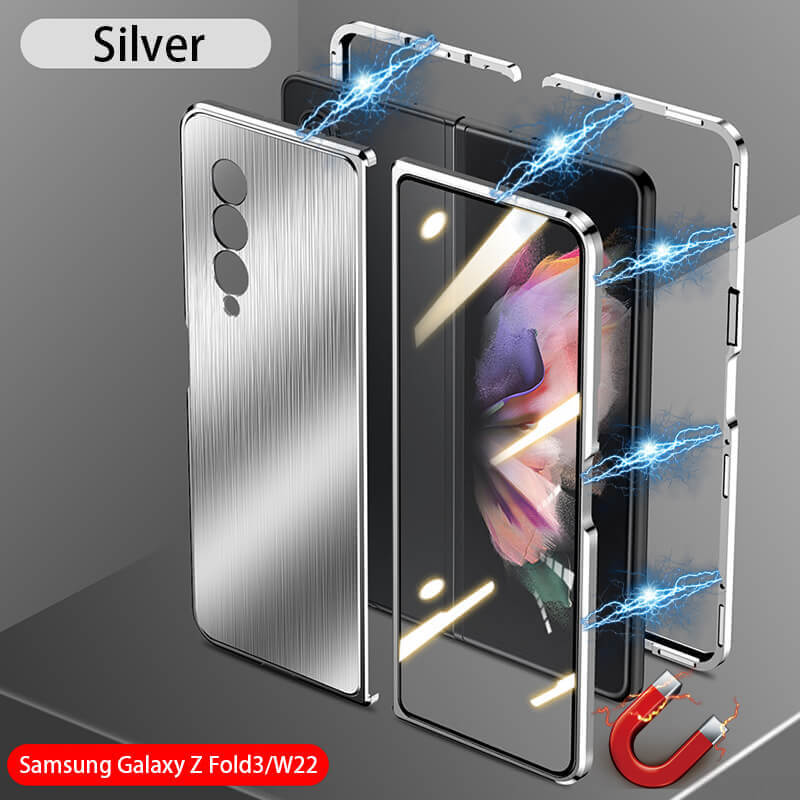Brushed Metal Case For Samsung Fold