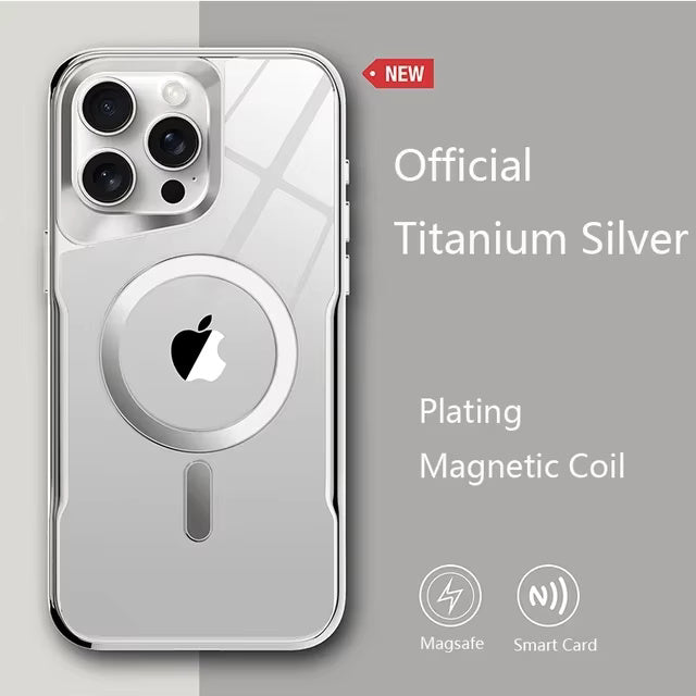 MagSafe Acrylic Plating Case For iPhone