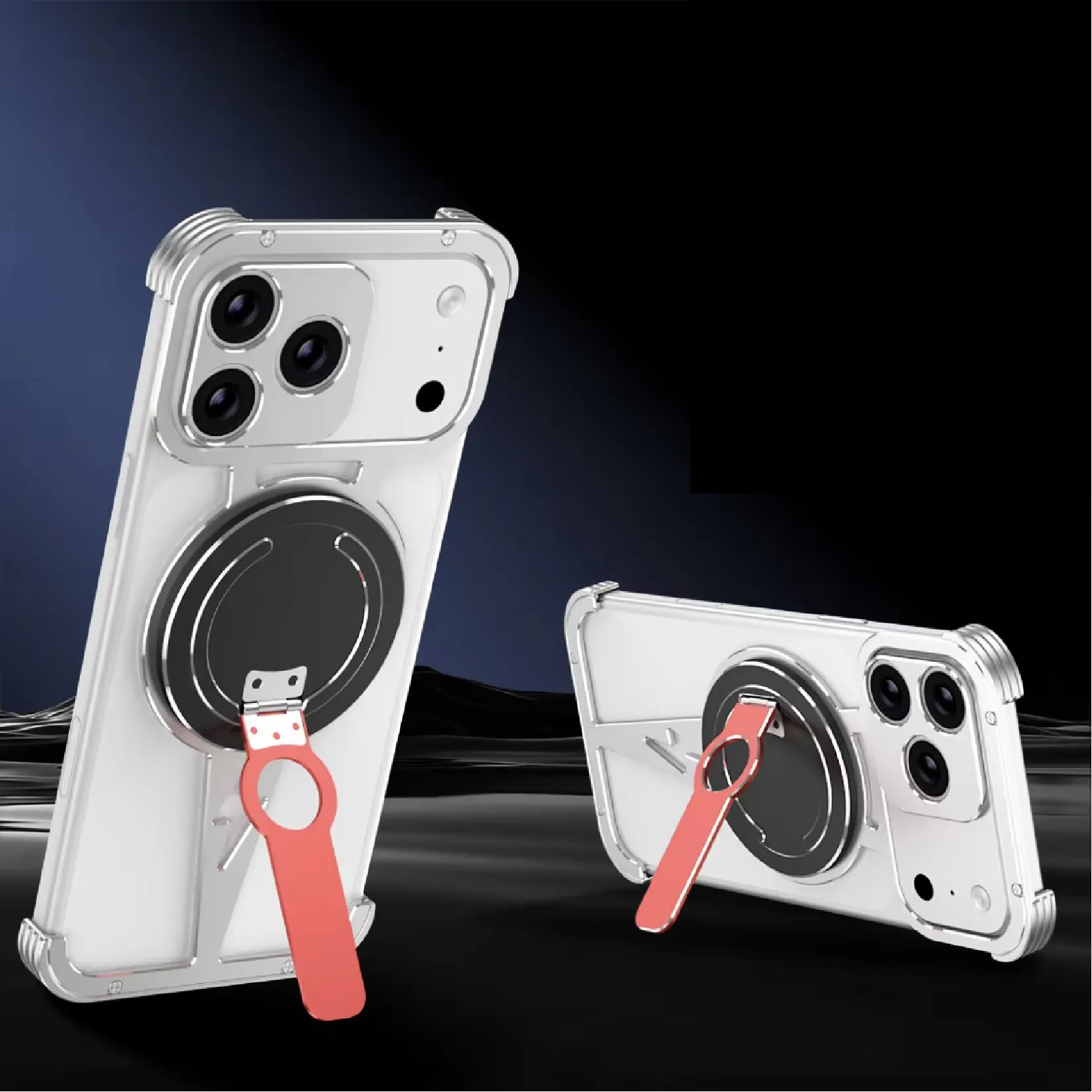 Flash Metal Case For iPhone