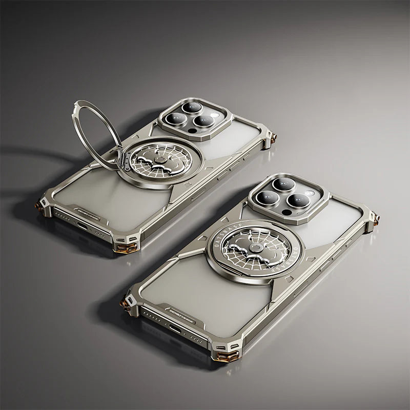 BatmanWeb Metal Ring Stand Case For iPhone