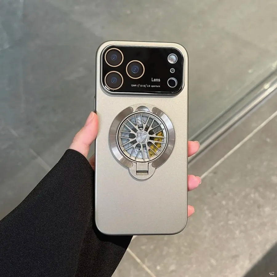 Rotating Wheel Stand Case For iPhone