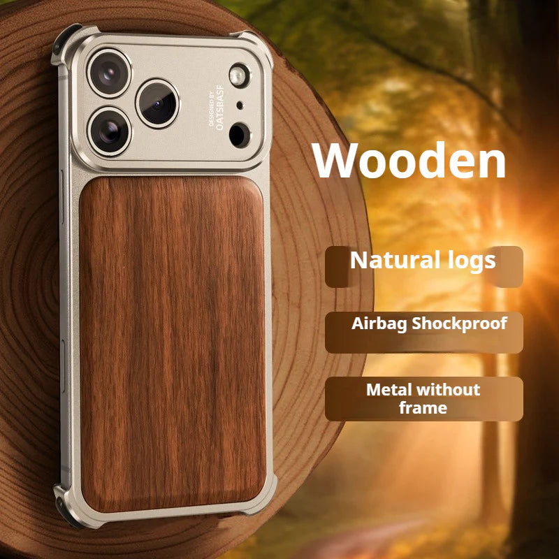 AirWood Armour Case For iPhone