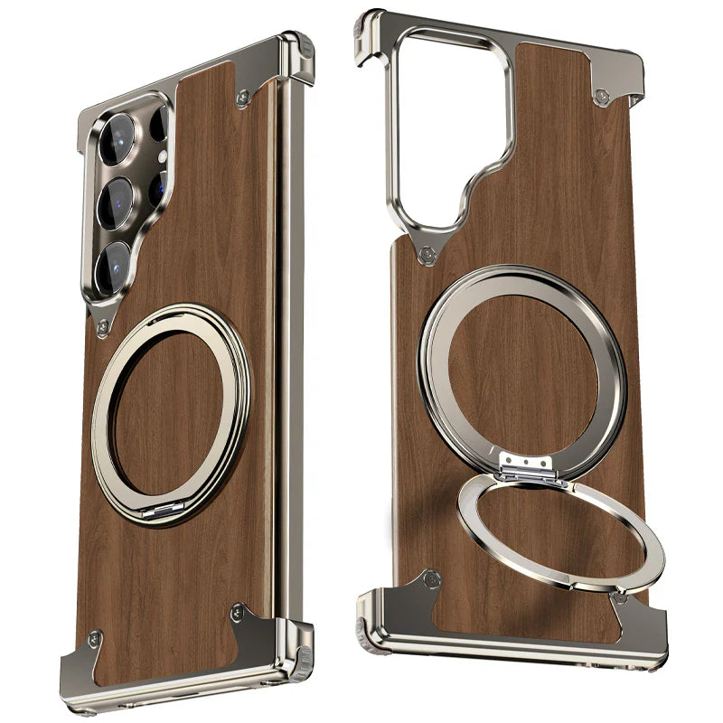 Auriglo Walnut Lens Protection - Samsung Case