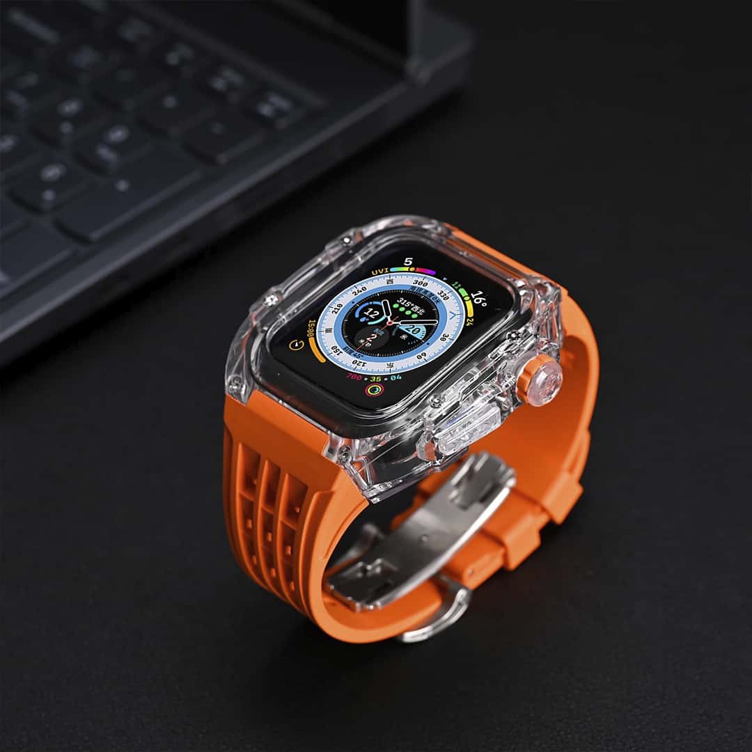 Auriglo Ultron Premium Watch Casing Kit (44-45MM) – Orange