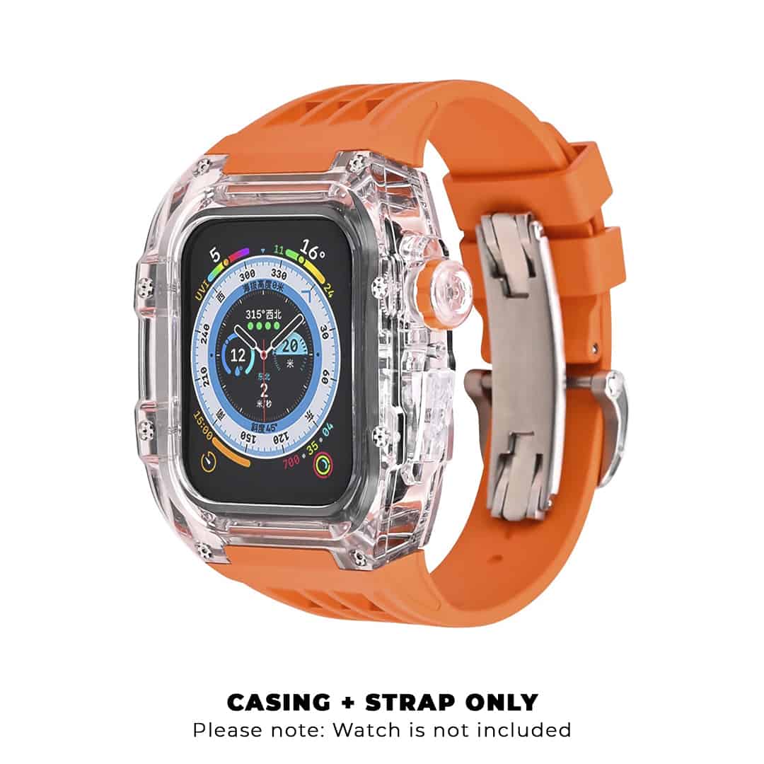 Auriglo Ultron Premium Watch Casing Kit (44-45MM) – Orange