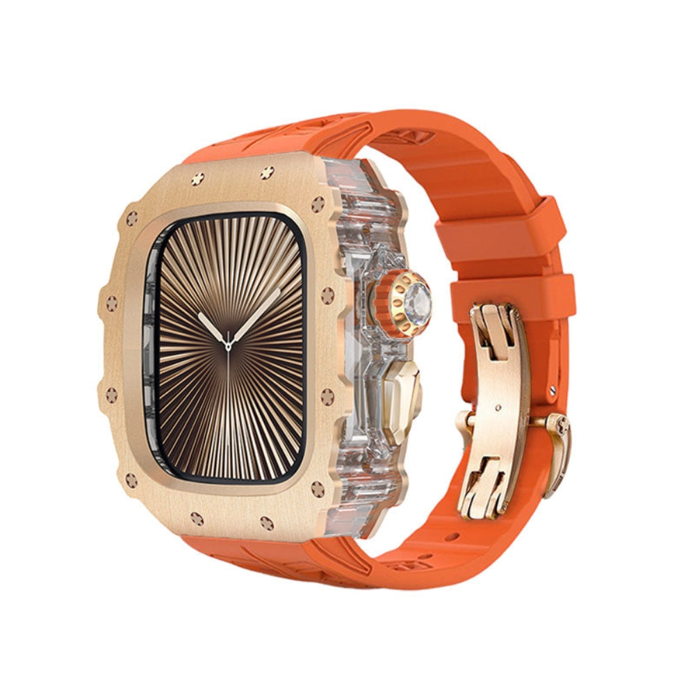 GLACIUM Ti Series Watch Case 44/45mm (Rose Gold)