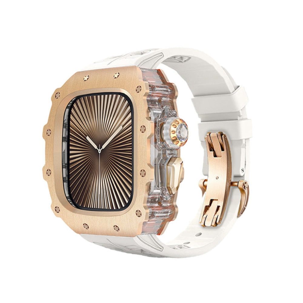 GLACIUM Ti Series Watch Case 44/45mm (Rose Gold)