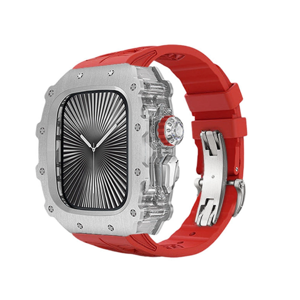 GLACIUM Ti Series Watch Case 44/45mm (Silver)