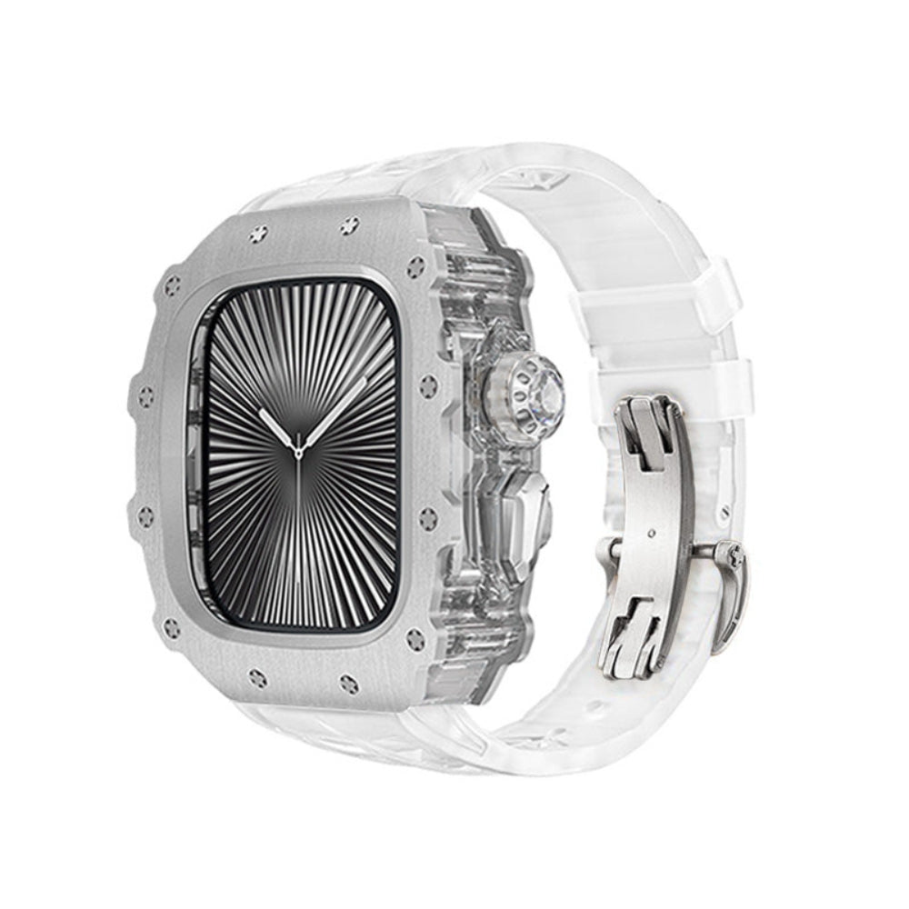 GLACIUM Ti Series Watch Case 44/45mm (Silver)