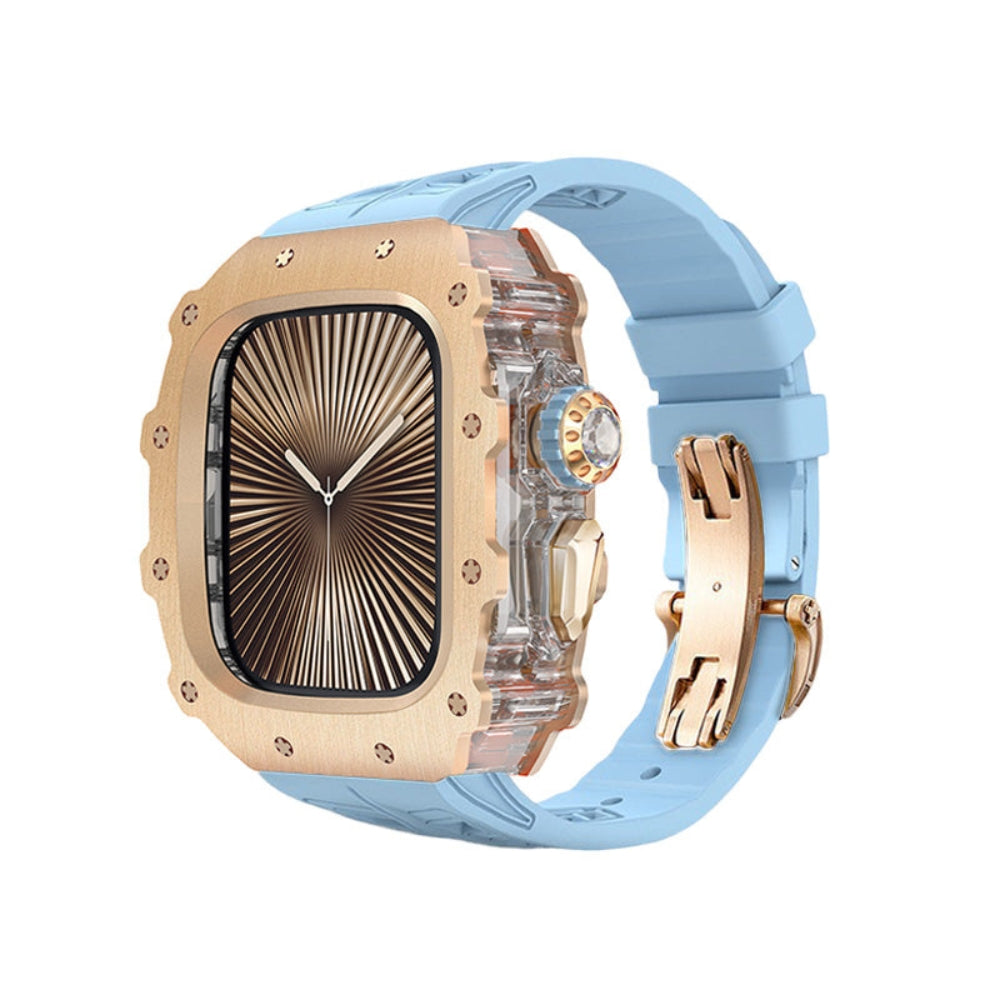 GLACIUM SS Series Watch Case 44/45mm (Rose Gold)