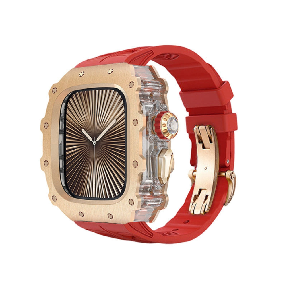 GLACIUM SS Series Watch Case 44/45mm (Rose Gold)