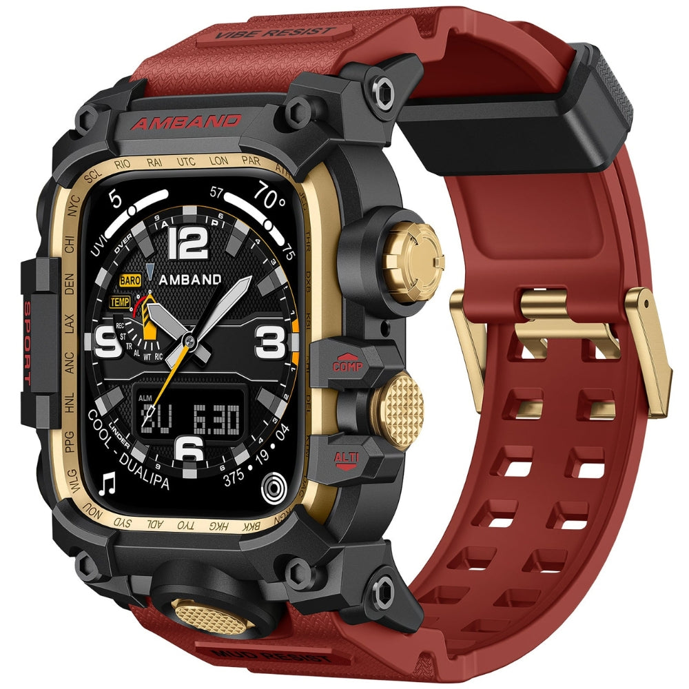 TOUGH M3 Watch Case 46mm (Black Red)