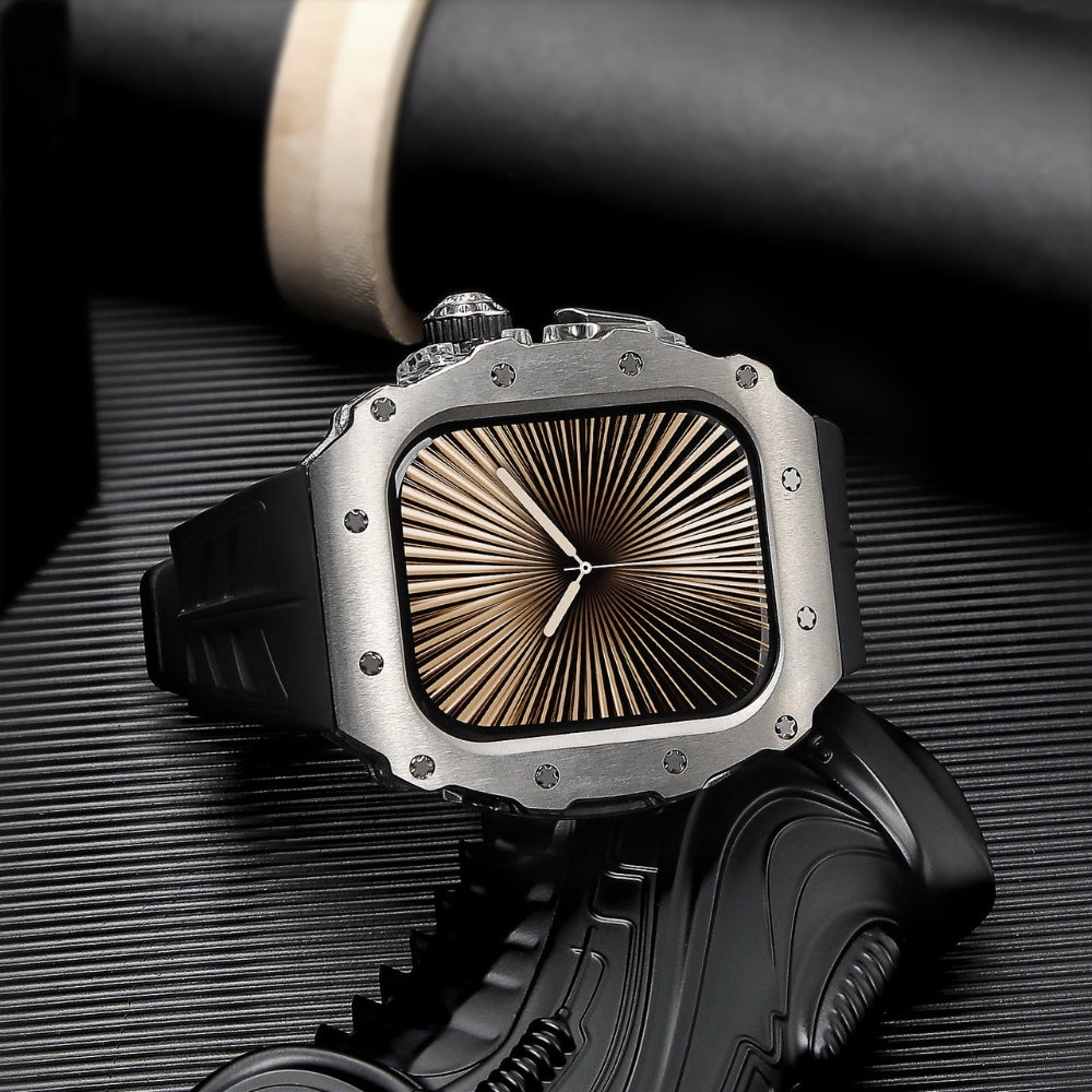GLACIUM Ti Series Watch Case 49mm (Black)