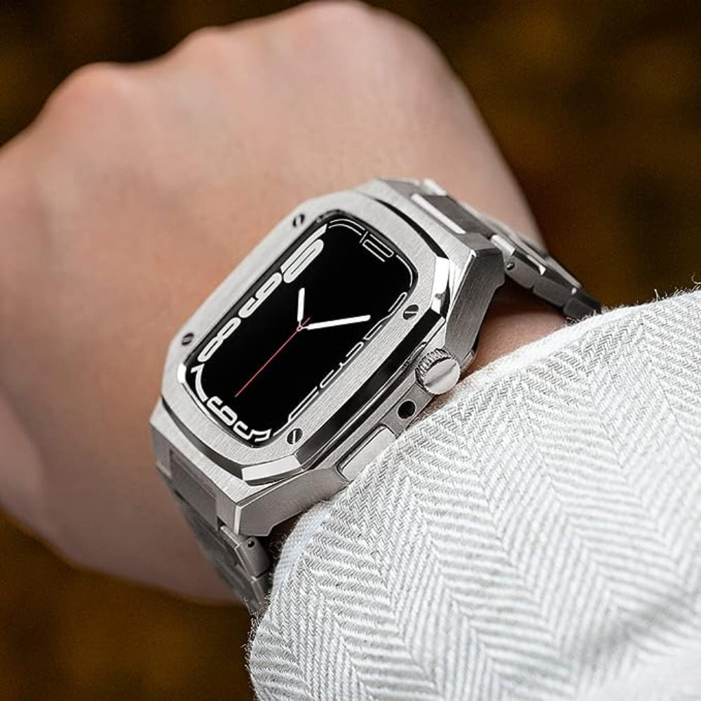 Auriglo Style Premium Stainless Steel 45MM New Silver Case