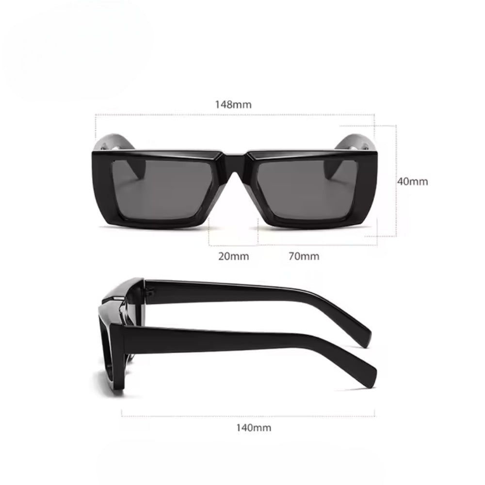 Bold Rectangle Sunglasses by Auriglo