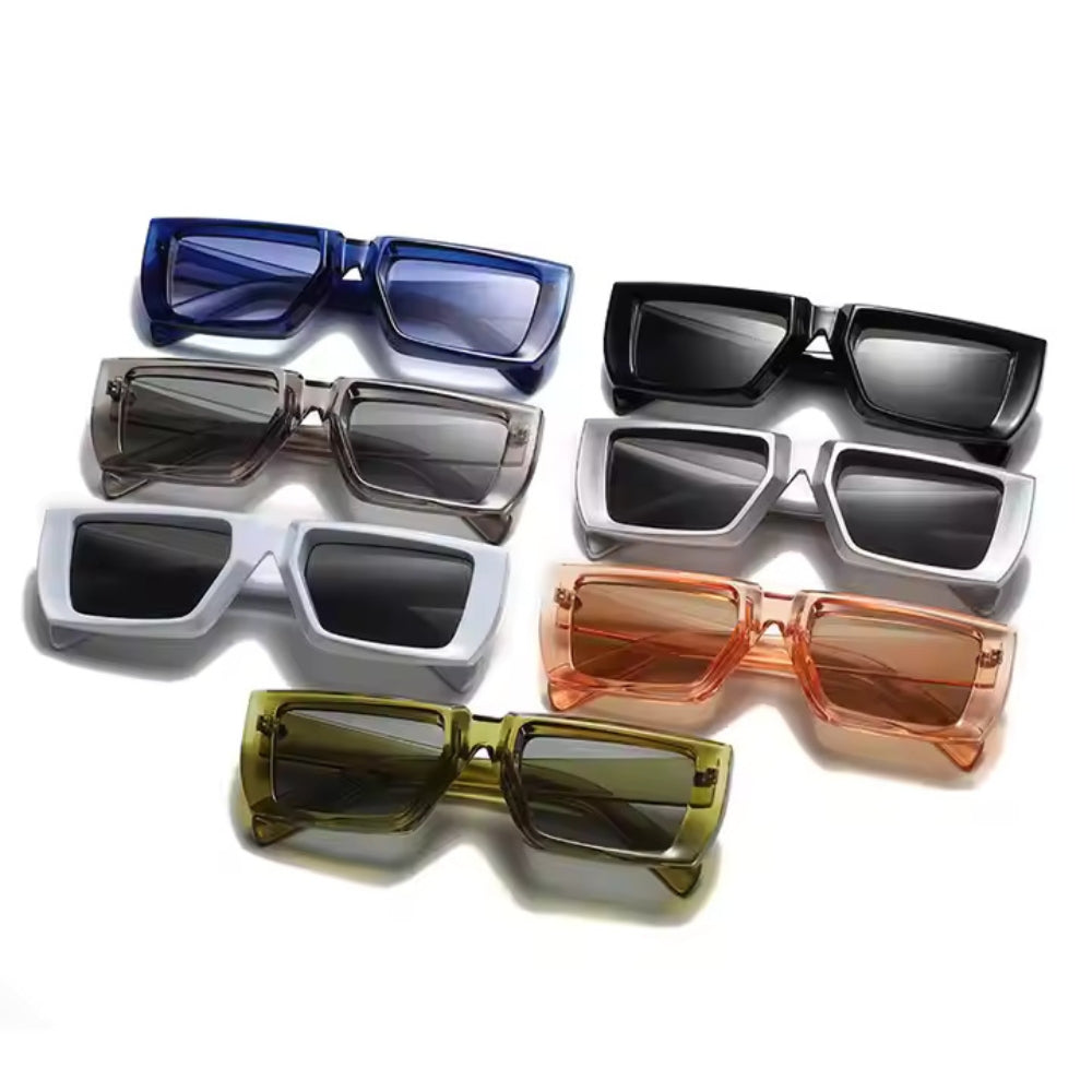 Bold Rectangle Sunglasses by Auriglo