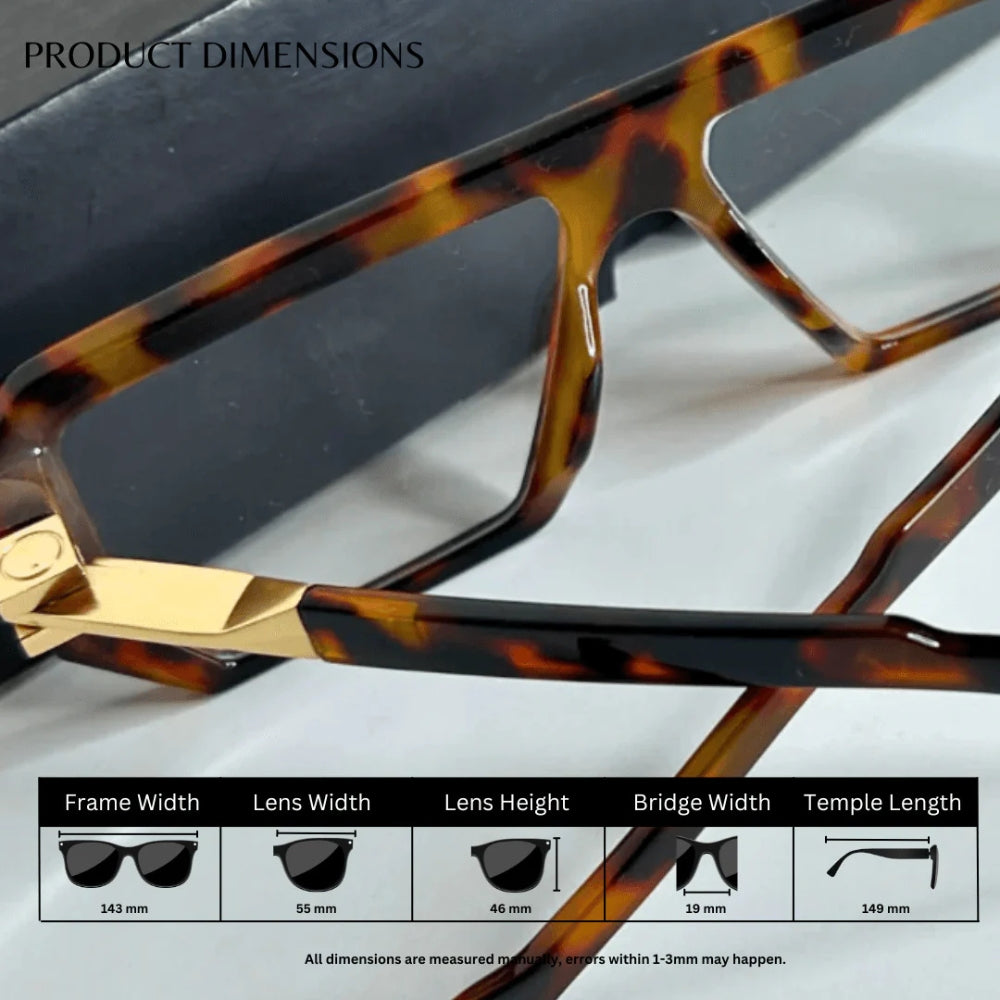 Rectangle Celebrity Eyeglasses By Auriglo