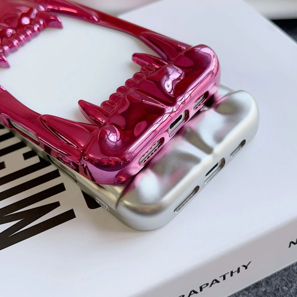 Hollow TigerTeeth Design Case For iPhone