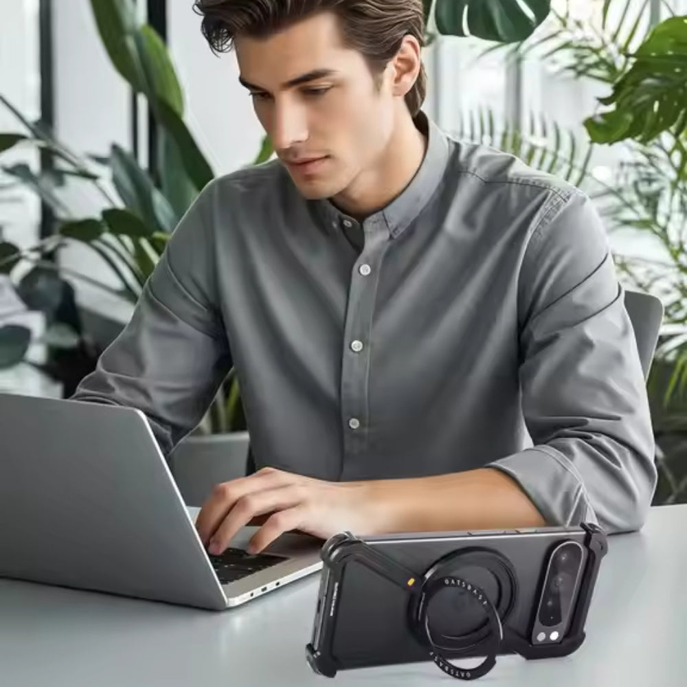 Luxury Z Shape Metal Case For Google Pixel