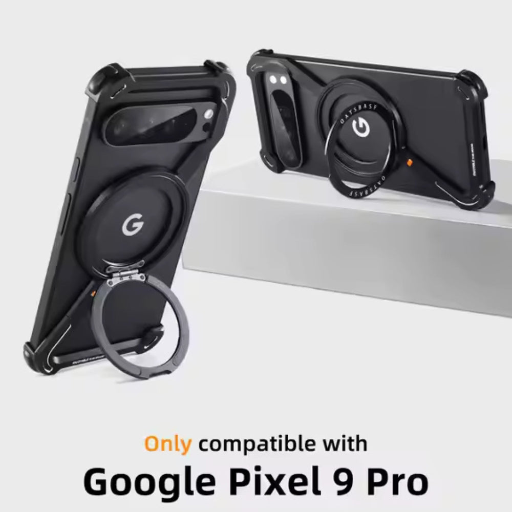 Luxury Z Shape Metal Case For Google Pixel