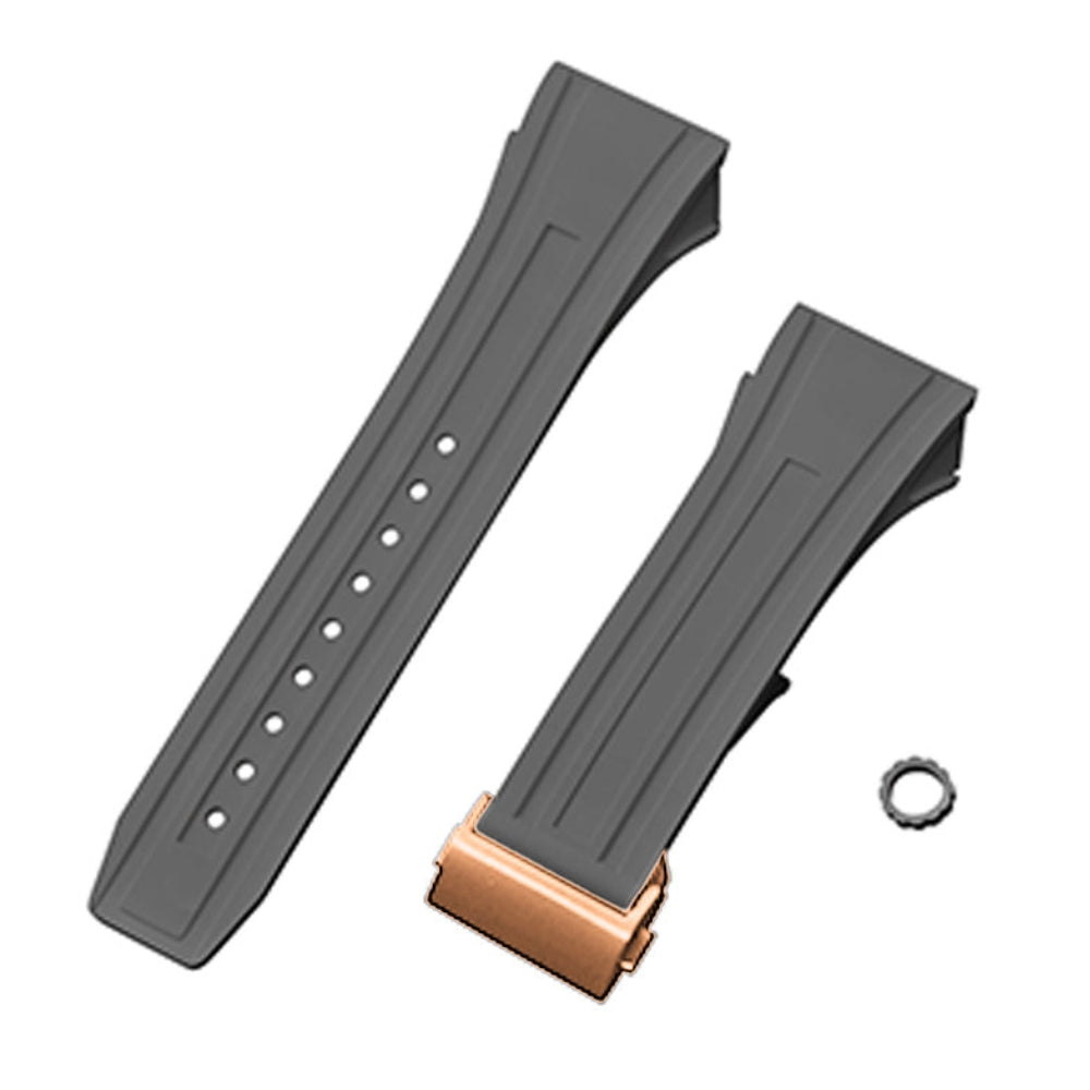 Auriglo Fluoro Rubber Strap for Nitro Series