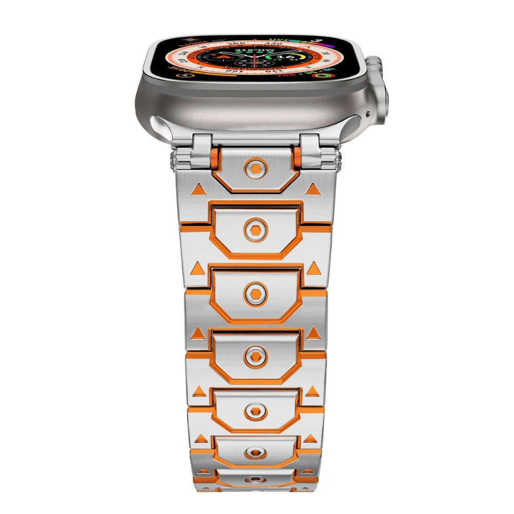 Tactical Style Titan Stainless Steel Fashion Bracelet for Apple Watch