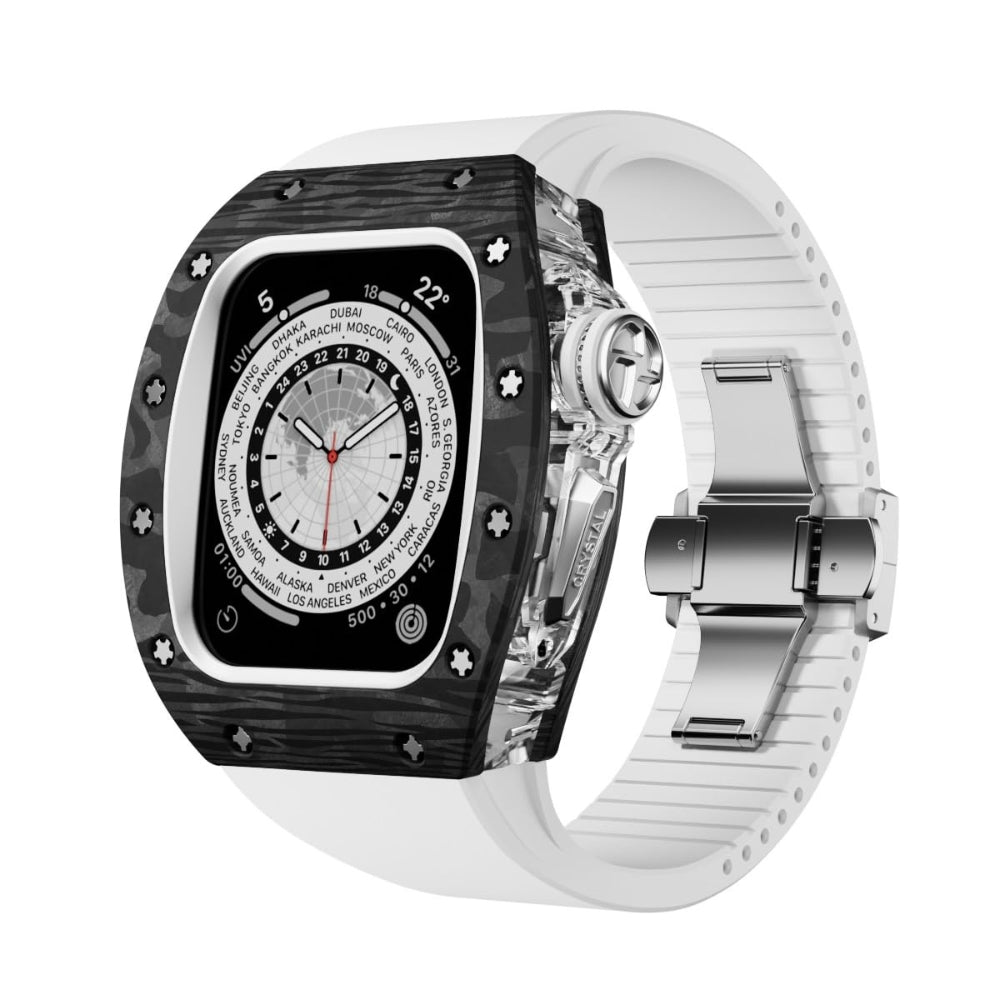 CRYSTAL CF Series Watch Case 44/45mm (Silver)