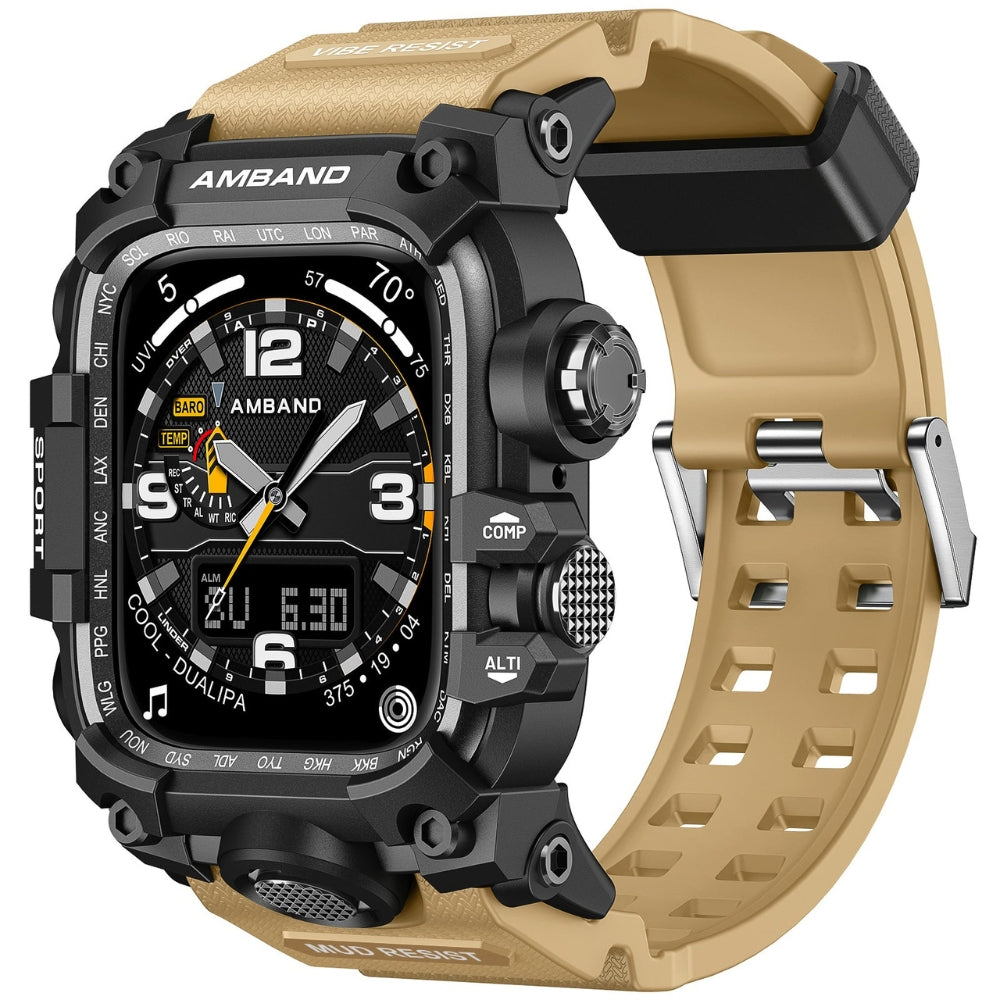 TOUGH M3 Watch Case 46mm (Black Khaki)