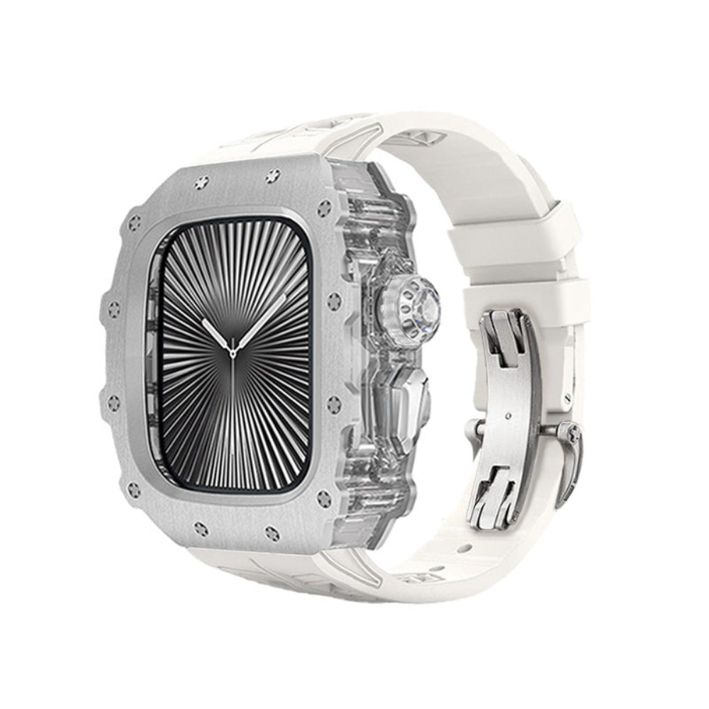 GLACIUM Ti Series Watch Case 49mm (Silver)