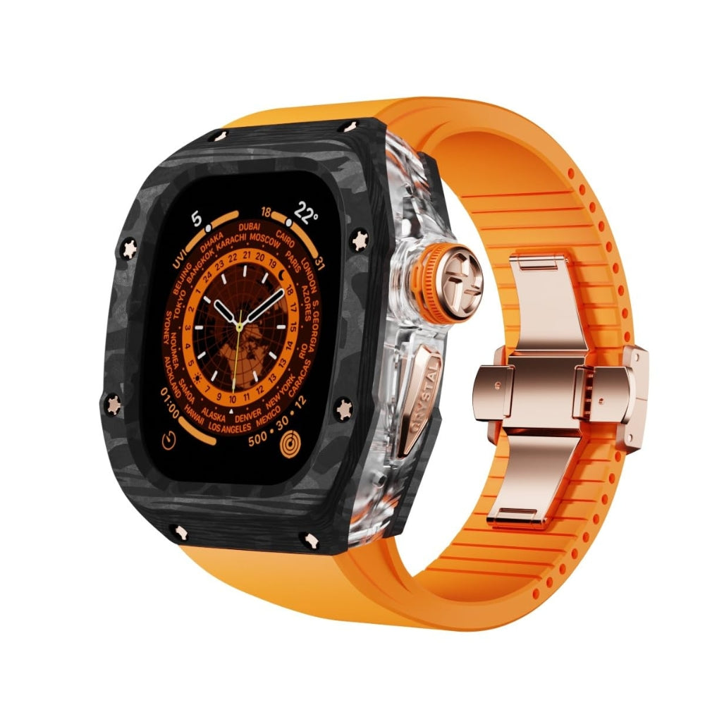 CRYSTAL CF Series Watch Case 49mm (Rose Gold)