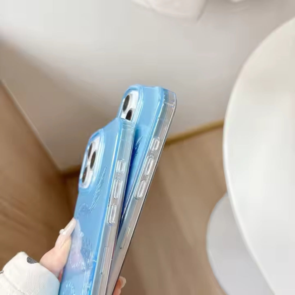 Blue DiamondSnake Case For iPhone