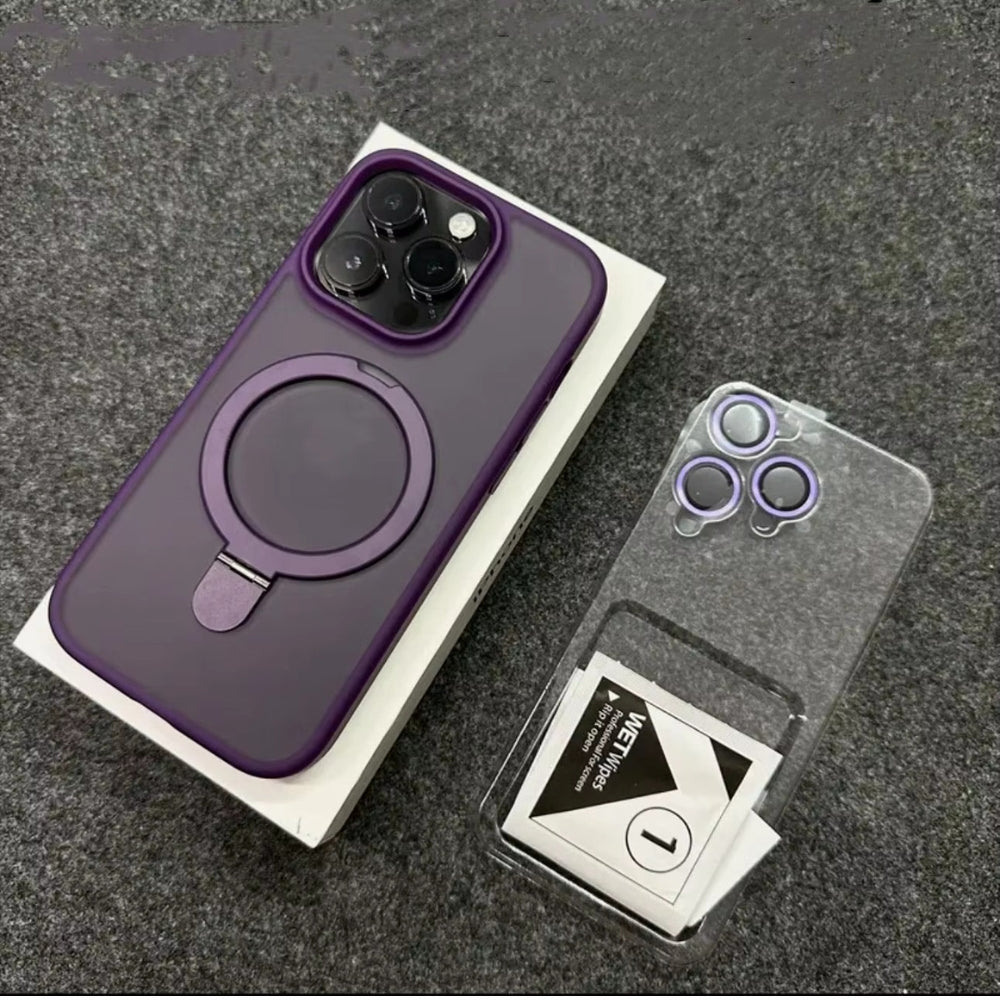 TransLens ColorCase With MagSafe Stand For iPhone