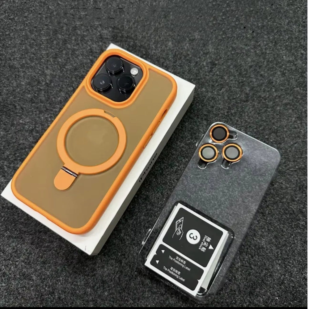 TransLens ColorCase With MagSafe Stand For iPhone