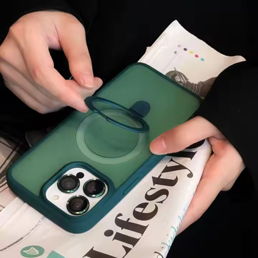 TransLens ColorCase With MagSafe Stand For iPhone