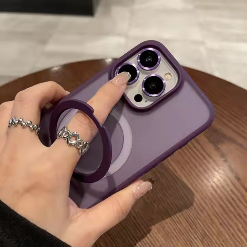 TransLens ColorCase With MagSafe Stand For iPhone