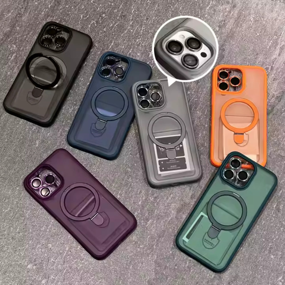 TransLens ColorCase With MagSafe Stand For iPhone