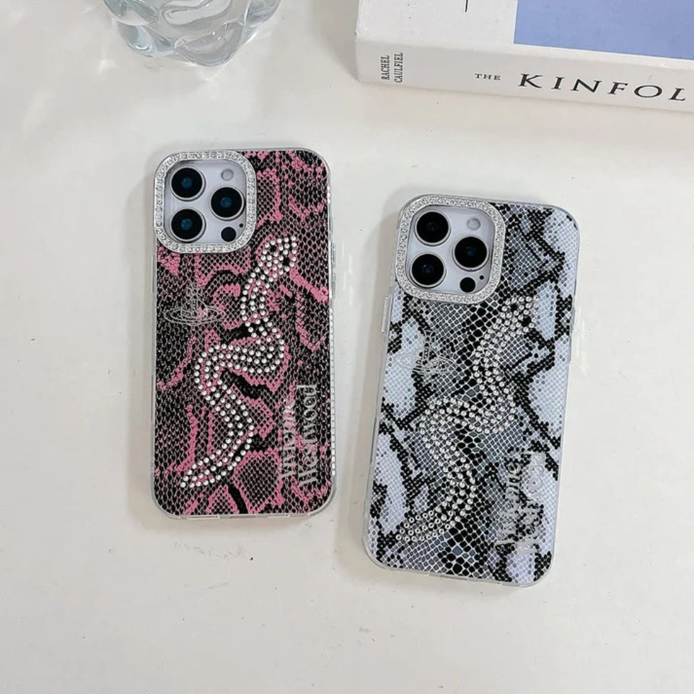 Diamond Snake Case For iPhone