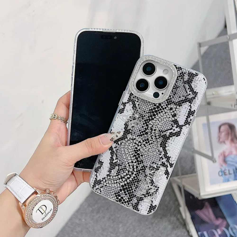 Diamond Snake Case For iPhone