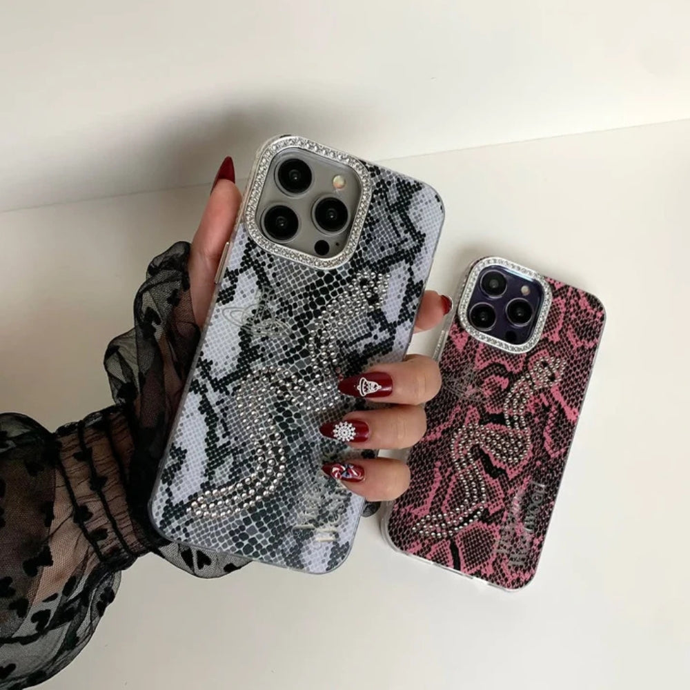 Diamond Snake Case For iPhone