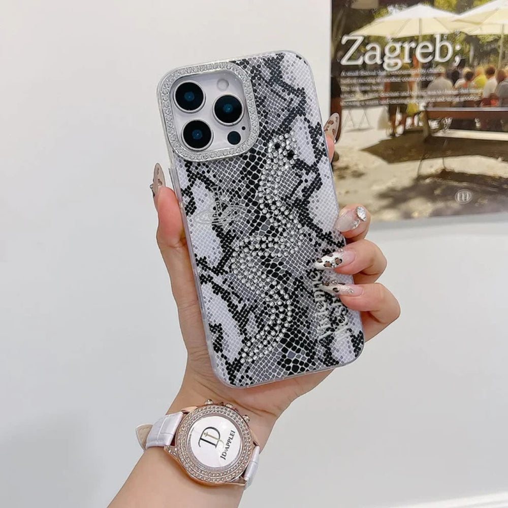 Diamond Snake Case For iPhone