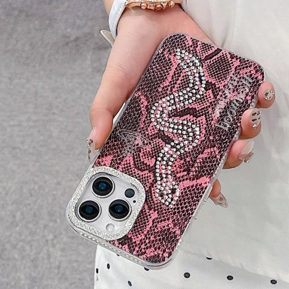 Diamond Snake Case For iPhone