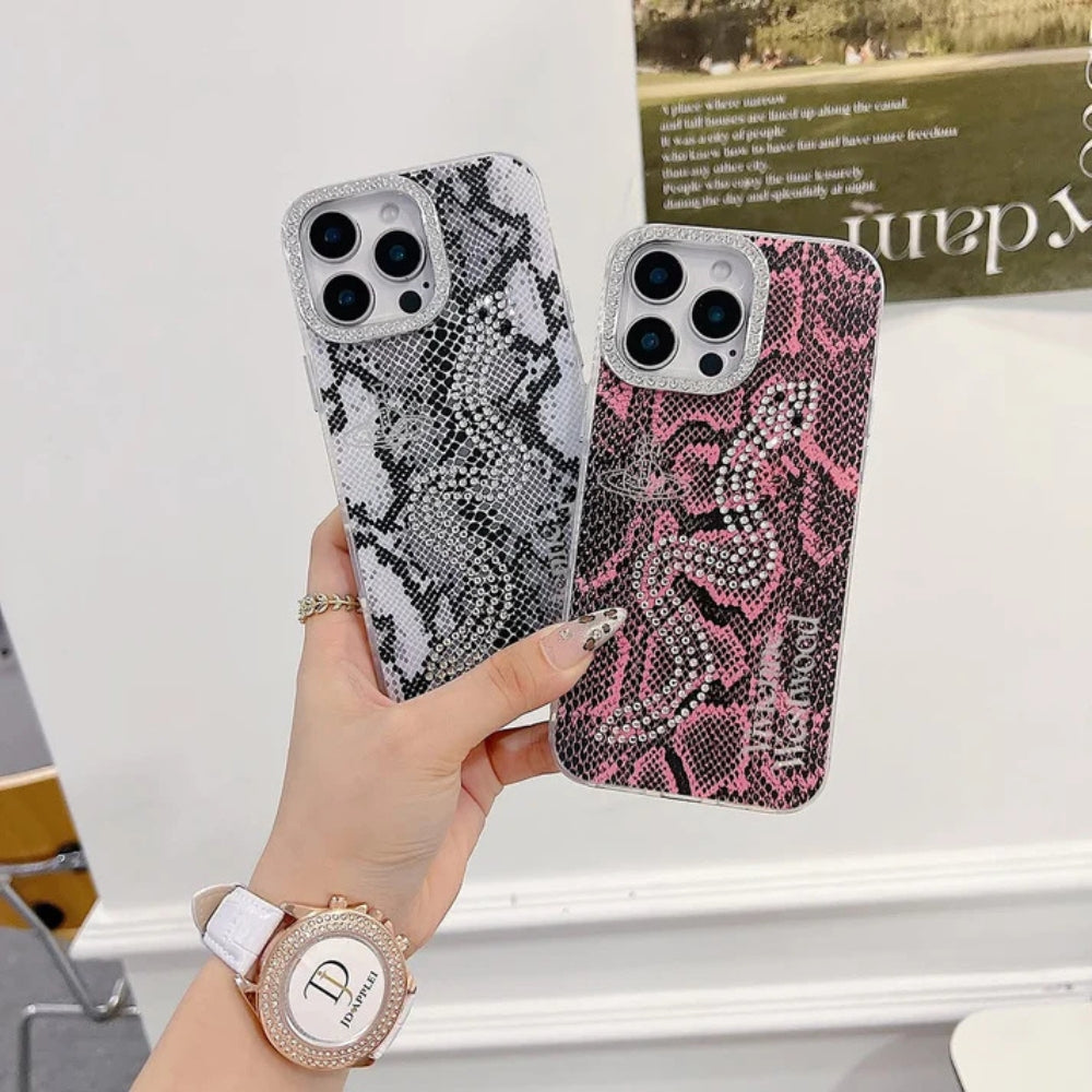 Diamond Snake Case For iPhone